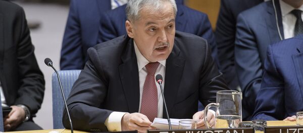 Вазири ВУХ дар қароргоҳи СММ - Sputnik Тоҷикистон