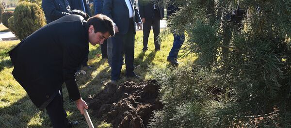 Рустам Эмомалӣ ва Эмомалӣ Раҳмон Рустам Эмомалӣ ва Эмомалӣ Раҳмон - Sputnik Таджикистан