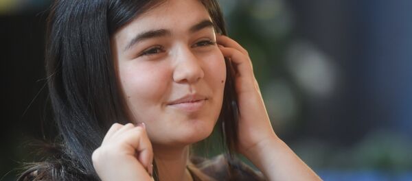 Мехрона Гайбуллоева участница шоу Ты супер!, архивное фото - Sputnik Тоҷикистон