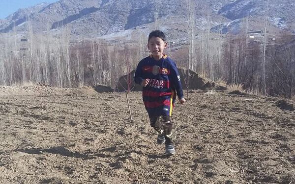 Афганский мальчик Муртаза Ахмади - Sputnik Таджикистан