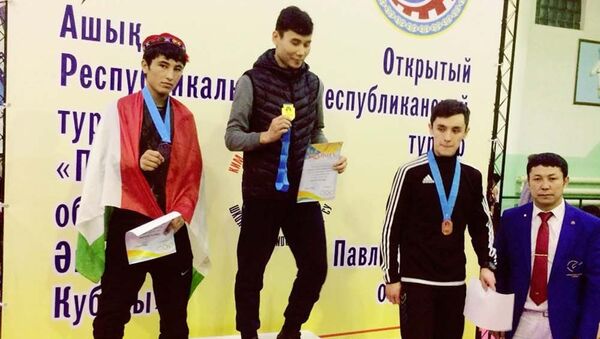 Таджикские легкоатлеты приняли участие в международном турнире по легкой атлетике в Казахстане - Sputnik Таджикистан