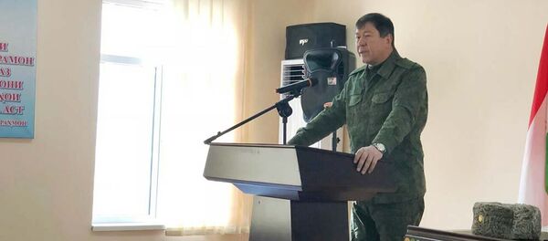 Министр внутренных дел в МВД ГБАО - Sputnik Тоҷикистон