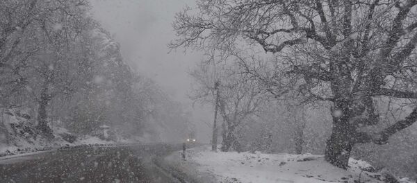 Снегопад, архивное фото - Sputnik Тоҷикистон