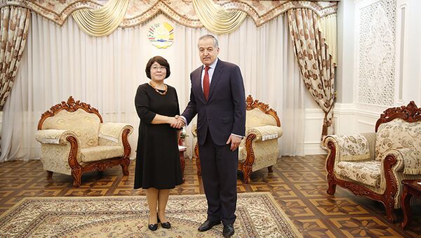 Министр иностранных дел Республики Таджикистана принял Первого заместителя министра иностранных дел Кыргызской Республики - Sputnik Таджикистан