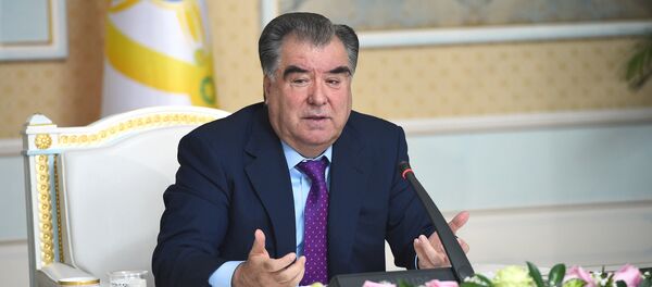 Президент Таджикистана Эмомали Рахмон, архивное фото - Sputnik Тоҷикистон