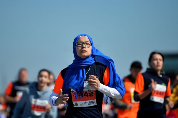 Участники Казанского марафона 2016 - Проверь себя в Казани - Sputnik Таджикистан