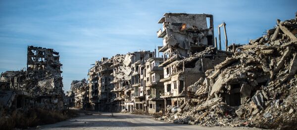 Ситуация в сирийском городе Хомсе - Sputnik Таджикистан