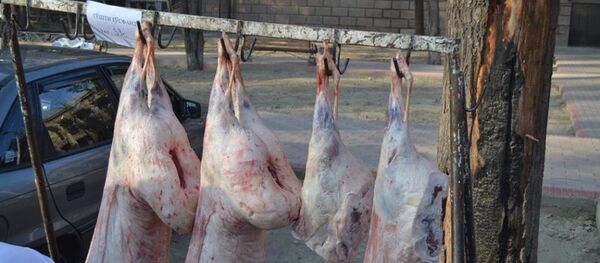 Намоишгоҳи фурӯши маҳсулоти кишоварзӣ дар Хуҷанд Намоишгоҳи фурӯши маҳсулоти кишоварзӣ дар Хуҷанд - Sputnik Тоҷикистон