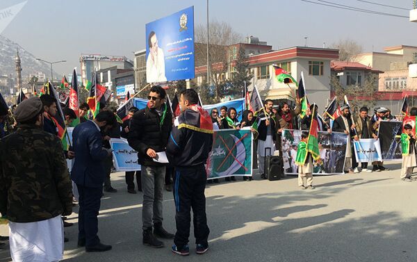 Антипакистанская демонстрация в Кабуле - Sputnik Тоҷикистон