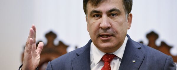Бывший губернатор Одесской области Украины и лидер политической партии Рух нових сил Михаил Саакашвили, архивное фото - Sputnik Таджикистан