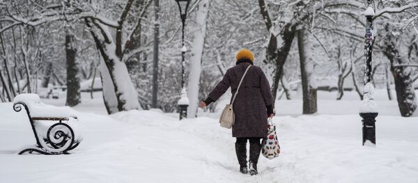 Женщина идет по улице Женщина идет по улице - Sputnik Таджикистан