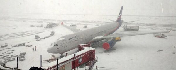 Задержки авиарейсов в аэропорту Шереметьево, архивное фото Задержки авиарейсов в аэропорту Шереметьево, архивное фото - Sputnik Таджикистан