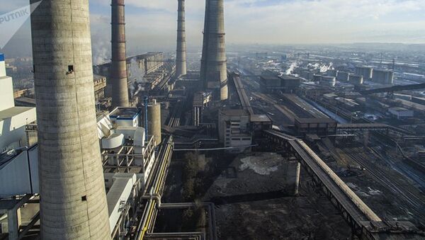 Вид на Бишкекский теплоэлектроцентраль после реконструкции, архивное фото - Sputnik Таджикистан