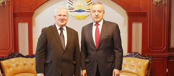 Мулоқот бо Сафири Британияи Кабир - Sputnik Тоҷикистон