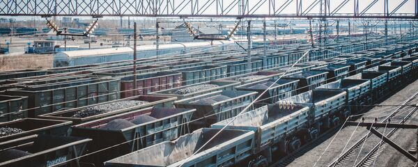 Грузовые вагоны  - Sputnik Таджикистан