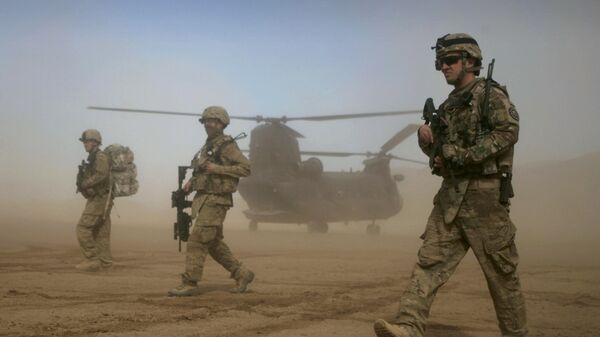Британские военные в Афганистане, архивное фото - Sputnik Таджикистан