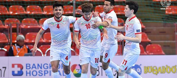 Сборная Таджикистана по футзалу, архивное фото Сборная Таджикистана по футзалу, архивное фото - Sputnik Таджикистан