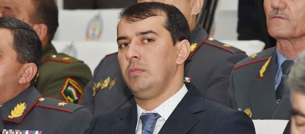 Шохрух Саидов начальник уголовного розыска, архивное фото - Sputnik Тоҷикистон