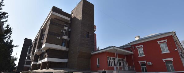 Здание МВД в Душанбе, архивное фото - Sputnik Тоҷикистон