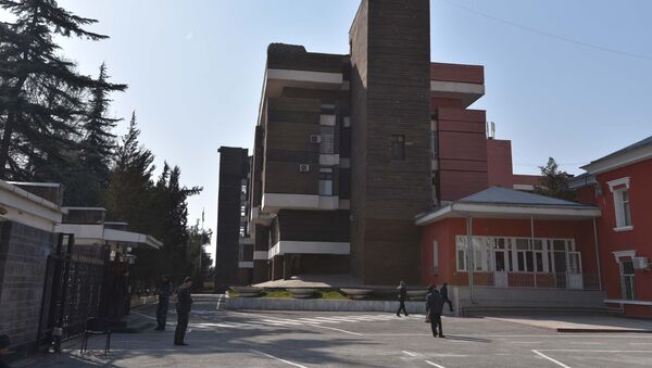 Здание МВД в Душанбе, архивное фото - Sputnik Таджикистан