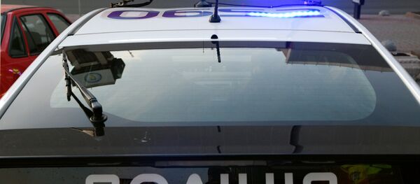 Автомобиль сотрудников Украинской полиции, архивное фото - Sputnik Таджикистан