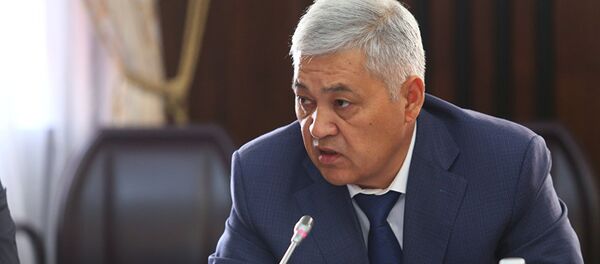 Директор Антикоррупционной службы ГКНБ Дуйшенбек Чоткараев, архивное фото - Sputnik Таджикистан