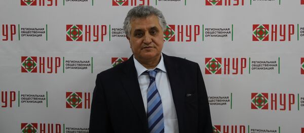 Председатель РОО НУР Алимамад Баймамадов, архивное фото - Sputnik Тоҷикистон