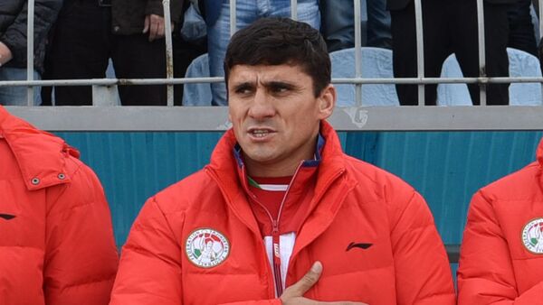 Бывший тренер ФК Худжанд Рустам Ходжаев, архивное фото - Sputnik Таджикистан