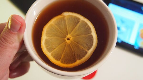 Чай с лимоном, архивное фото - Sputnik Тоҷикистон