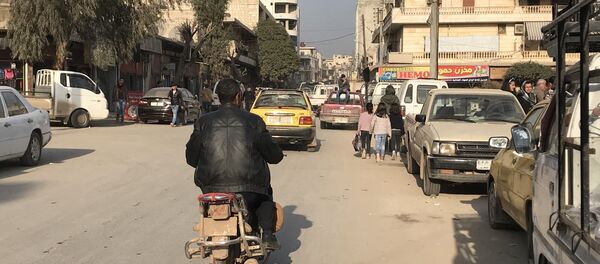 Центральная площадь города Африн в Сирии, архивное фото Центральная площадь города Африн в Сирии, архивное фото - Sputnik Таджикистан