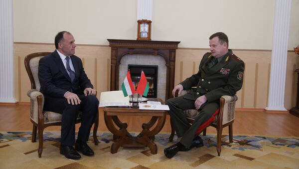 Встреча Посла с Министром обороны Республики Беларуси, архивное фото - Sputnik Тоҷикистон