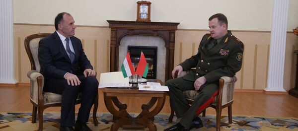 Встреча Посла с Министром обороны Республики Беларуси, архивное фото - Sputnik Тоҷикистон