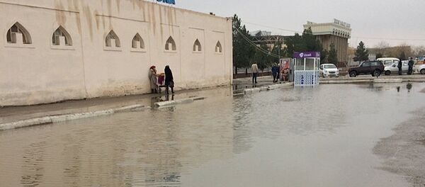 Последствия дождя в Бухаре - Sputnik Таджикистан