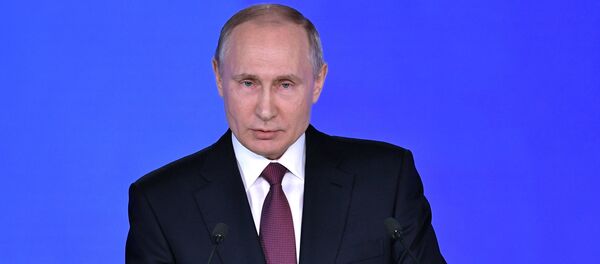 Ежегодное послание президента РФ В. Путина Федеральному Собранию - Sputnik Тоҷикистон