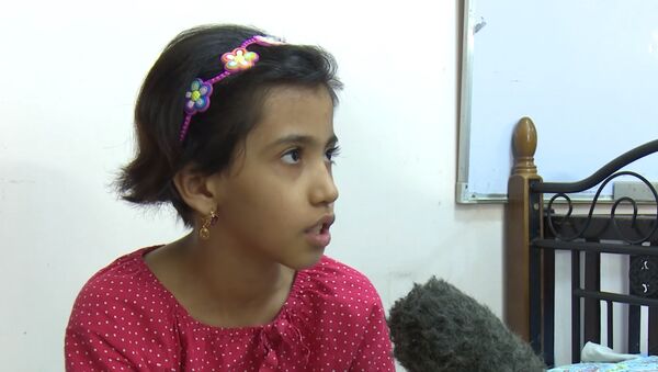 Таджикская девочка Марьям, найденная в Ираке - Sputnik Таджикистан