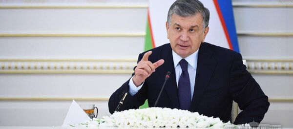 Президент Республики Узбекистан Шавкат Мирзиёев Президент Республики Узбекистан Шавкат Мирзиёев - Sputnik Таджикистан
