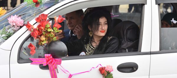 Участница конкурса Автоледи 2018 Участница конкурса Автоледи 2018 - Sputnik Таджикистан