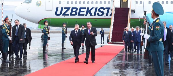 Визит Шавката Мирзиёева в Душанбе - Sputnik Тоҷикистон