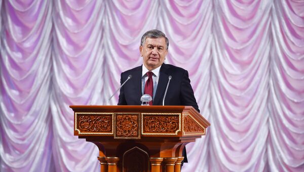 Президент Узбекистана Шавкат Мирзиёев  - Sputnik Тоҷикистон