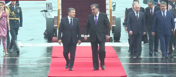 Государственный визит Президента Республики Узбекистан Шавката Мирзиёева в Республику Таджикистан Государственный визит Президента Республики Узбекистан Шавката Мирзиёева в Республику Таджикистан - Sputnik Тоҷикистон