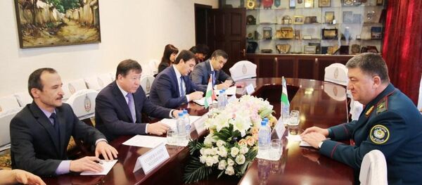 Дидори вазирони Тоҷикистону Узбакистон - Sputnik Тоҷикистон