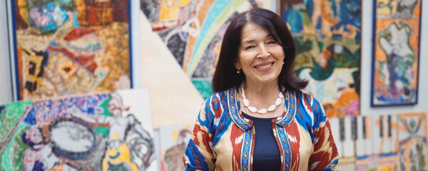 Руководитель Культурного центра Таджикистана в Москве, Хуршеда Хамракулова - Sputnik Таджикистан