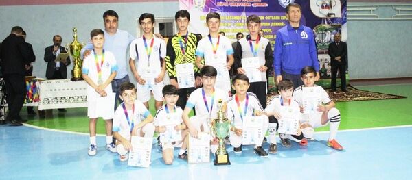 В столице Таджикистана прошли соревнование по мини-футболу В столице Таджикистана прошли соревнование по мини-футболу - Sputnik Таджикистан