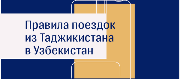 Правила поездок из Таджикистана в Узбекистан - Sputnik Таджикистан
