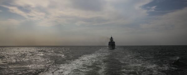 Итоговые учения корабельных группировок Каспийской флотилии - Sputnik Таджикистан