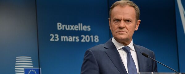 Председатель Европейского совета Дональд Туск, архивное фото - Sputnik Тоҷикистон