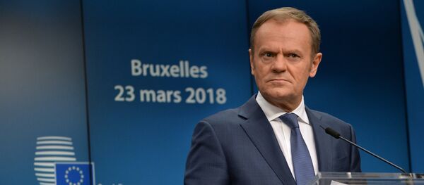 Председатель Европейского совета Дональд Туск, архивное фото Председатель Европейского совета Дональд Туск, архивное фото - Sputnik Тоҷикистон