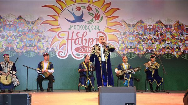 Давлатманд Холов на празднике Навруз-2018 - Sputnik Таджикистан