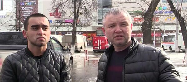 Махмуд Художаев и Фарзон Салилов рассказали, как спасли 50 человек из горящего ТЦ в Кемерове - Sputnik Тоҷикистон