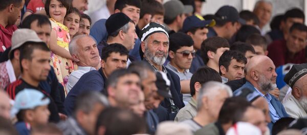 Болельщики на стадионе, архивное фото - Sputnik Таджикистан